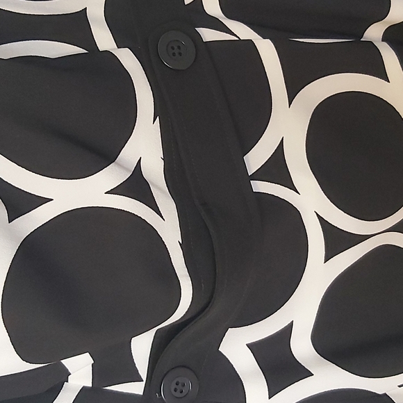 Rickis size 18 black and white dress - Picture 2 of 4